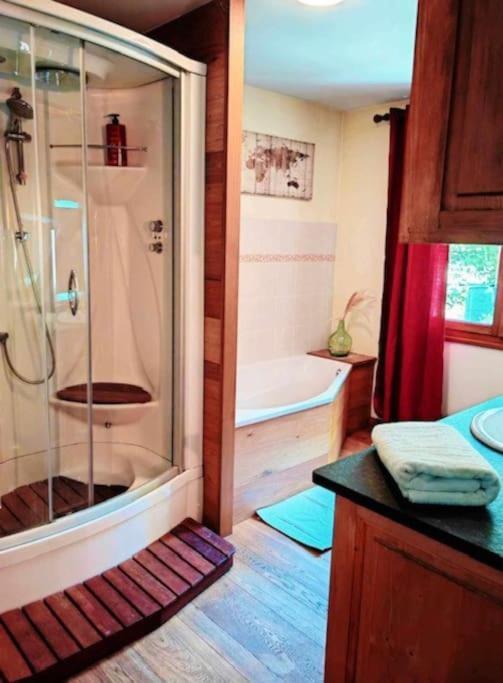 Ferienwohnung Les Loges De L'Arpenaz Magland Exterior foto