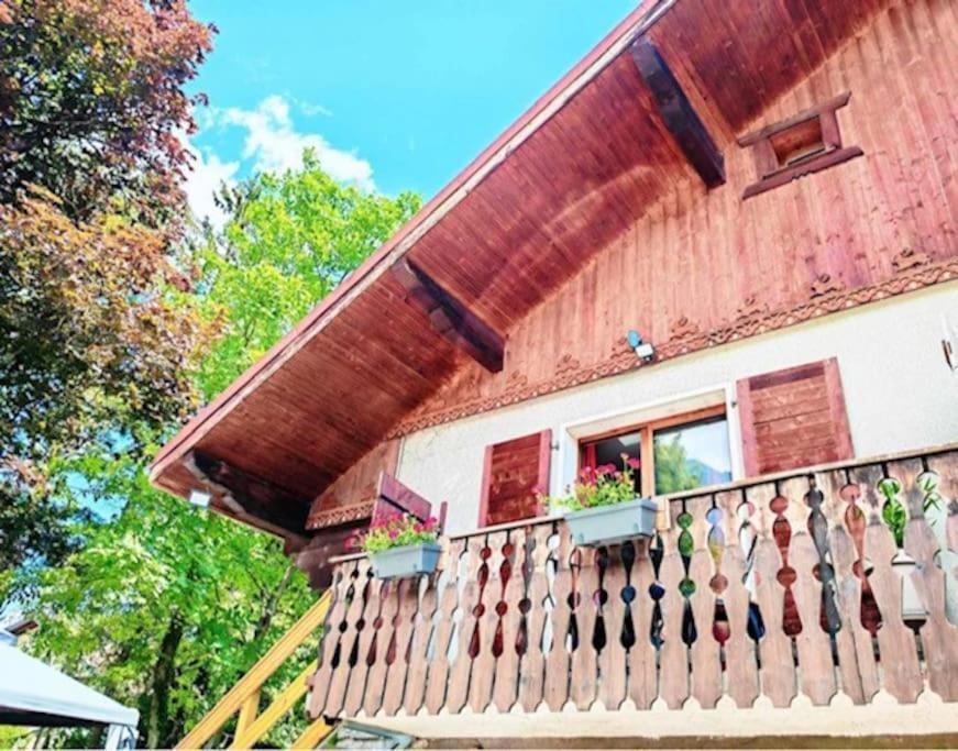 Ferienwohnung Les Loges De L'Arpenaz Magland Exterior foto