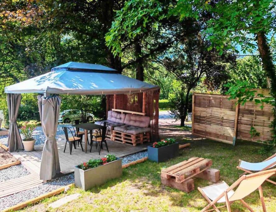 Ferienwohnung Les Loges De L'Arpenaz Magland Exterior foto